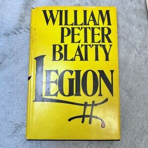 Legion William Peter Blatty Hardcover 1983 The Exorcist Sequel Simon & Schuster